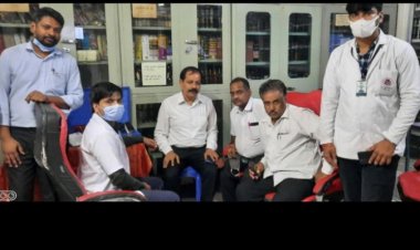 जिला अभिभाषक संघ द्वारा निशुल्क नेत्र एवं स्वास्थ्य परीक्षण शिविर का आयोजन