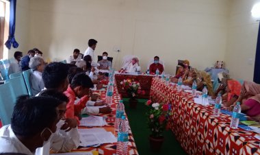 गौरव पथ को लेकर राजगढ़ नगर पालिका में हुई बैठक