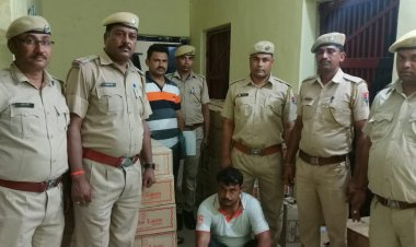 बिछीवाड़ा पुलिस की बड़ी कार्यवाही, बंद बॉडी ट्रक में कबाड़ा की आड़ में हो रही 6 लाख रुपये शराब तस्करी एक आरोपी किया गिरफ्तार