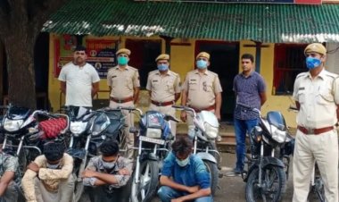 अंतरराष्ट्रीय वाहन चोरों को पुलिस ने धर दबोचा
