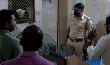 दी अलवर सेंट्रल को ऑपरेटिव बैंक बहरोड में हुई चोरी बैंक में 12 लाख 40 हजार रुपए चोरी नहीं कर पाए