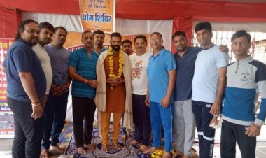 दो दिवसीय योग शिविर का समापन,100 से अधिक साधको ने लिया हिस्सा