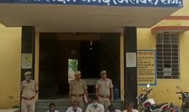 थानाधिकारी अजीत सिंह ने जानलेवा हमला करने वाले आरोपियों को किया गिरफ्तार