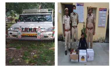 धम्बोला पुलिस ने कार्यवाही अवैध शराब भरी पिकअप व अवैध बजरी खनन परिवहन करते हुए एक ट्रक को किया जब्त