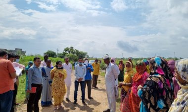 सीईओ राजोरिया ने सीमलवाड़ा पंचायत समिति में कार्यो का किया निरीक्षण