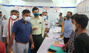 सातवे दिन आये 80 आवेदन,100 से अधिक वार्डवासियों ने की पूछताछ