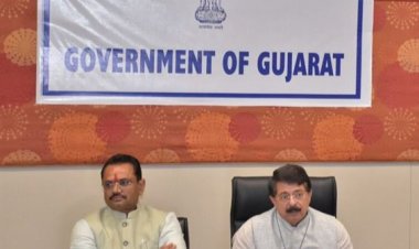 गुजरात सरकार की कैबिनेट बैठक में सरकार के दो मंत्रियों को सरकार के प्रवक्ता बनाए गए