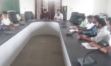 दोवड़ा प्रधान सागर अहारी के सानिध्य में हुई रीट 2021 की तैयारी को लेकर बैठक
