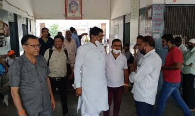 रीट परीक्षार्थियों के डूंगरपुर पहुंचने का क्रम हुआ शुरू, पूर्व सांसद भगोरा पहुंचे रोडवेज बसस्टैंड, लिया व्यवस्थाओं का जायजा, अभ्यर्थियों से किया संवाद