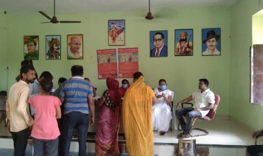 कुँआ ग्राम पंचायत  मे मेगा कोविड  वेक्सिनेशन अभियान  के तहत वेक्सिनेशन किया गया l