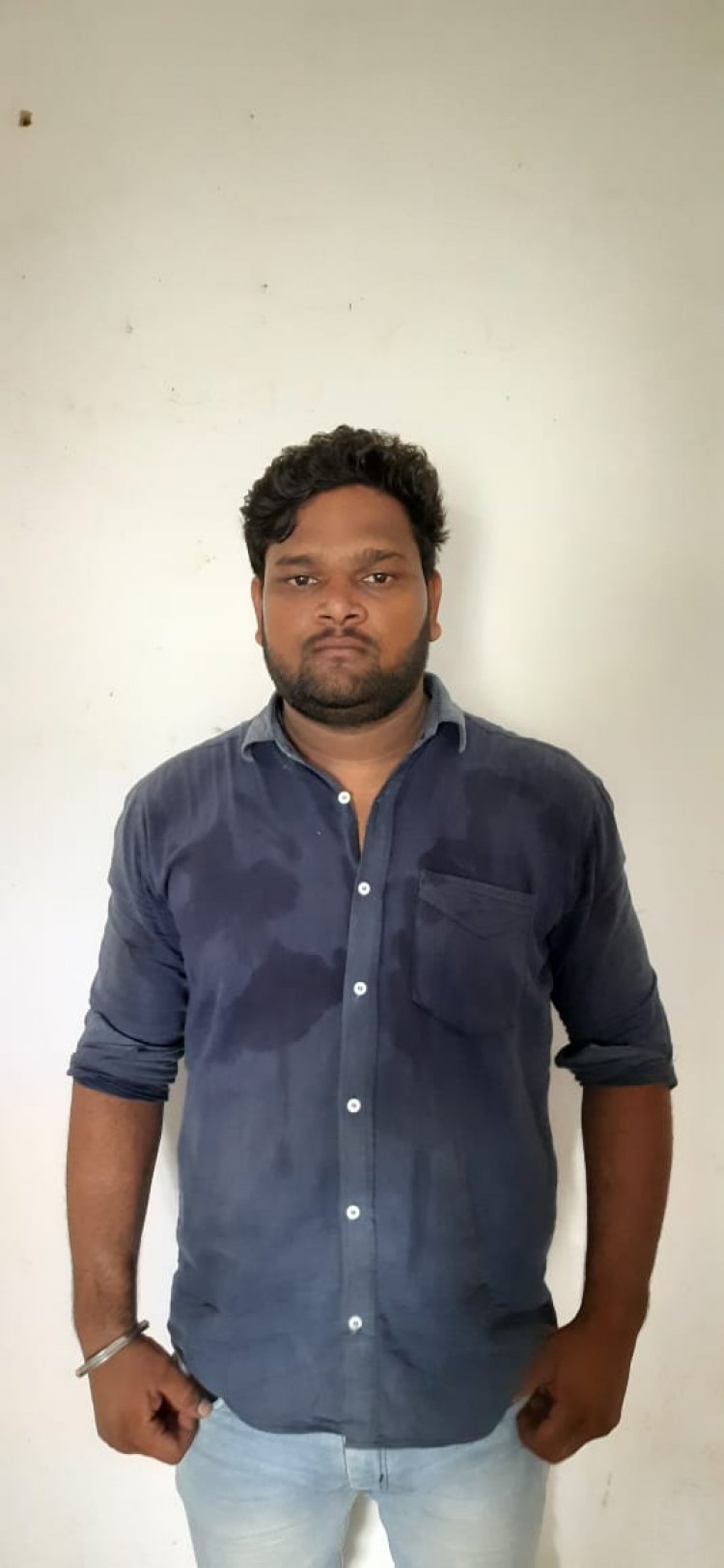 मौताणा की मांग को लेकर रोड जाम के वांछित अभियुक्त को साबला पुलिस ने किया गिरफ्तार