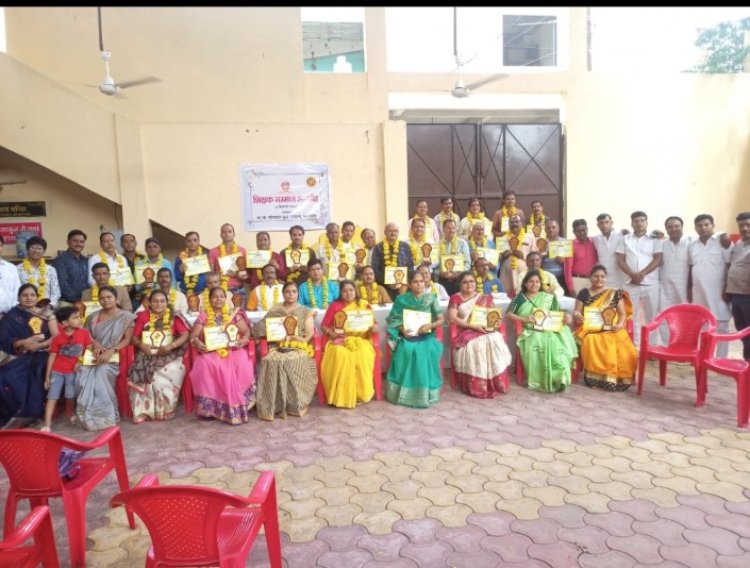 पोरवाल युवा संगठन द्वारा शिक्षक दिवस पर किया गया शिक्षकों का सम्मान