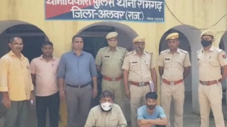 पुलिस ने रुपए 10 गुना करने वाले दो अपराधियों को गिरफ्तार लिया