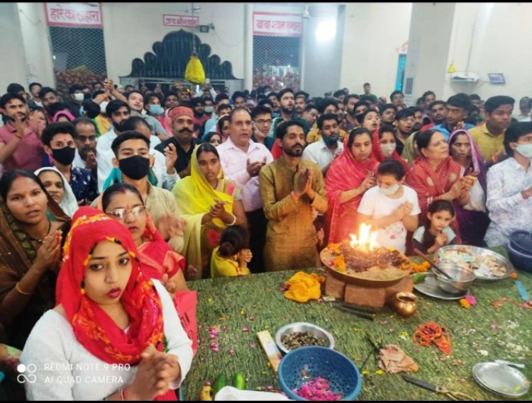 खाटू श्याम मंदिर में मनाया गया एकादशी महोत्सव