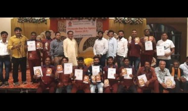 वार्षिक सम्मान समारोह में हुआ कोरोना योद्धाओं का सम्मान