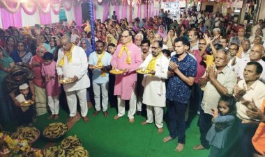 भूत-भविष्य की चिंता मत करो, सिर्फ कर्म करो- पं. द्विवेदी