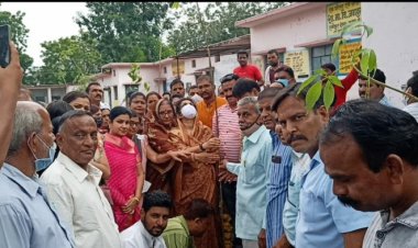 जवाहर नगर सांई मंदिर में रहवासियों ने लगाया नमो उपवन