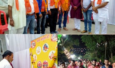संस्था श्री राधे ग्रुप ने निकाली सांकेतिक चुनरी यात्रा
