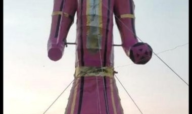 आज बासी दशहरे पर चाइनीज रावण के पूतले का होगा दहन