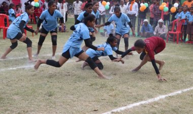 विदिशा ने जीता बालिका कबड्डी प्रतियोगिता का खिताब।