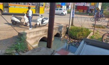बीमा हॉस्पिटल के बदबूदार नाले से सभी आहत