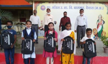 शासकीय मॉडल उ.मा.वि. में ऑनलाइन वाल्मीकि जयंती का आयोजन