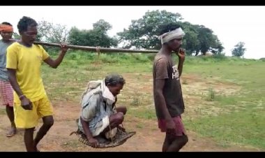 आजादी के बाद भी गांव मैं नहीं पहुंचा सरकार के कल्याणकारी योजना ग्रामीण आज भी पाषाण युग में जी रहे हैं