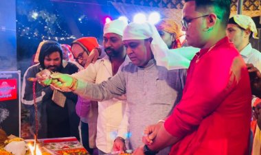 ग्राम मटकोटा में मां भगवती के भजनों से हुआ गुंजायमान धार्मिक आयोजनों से सबको मिलता है पुण्य लाभ......चुघ