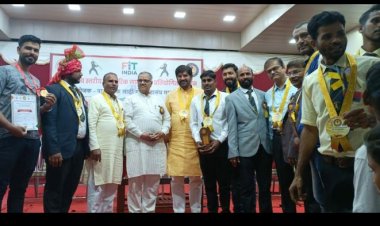 प्रथम राज्य स्तरीय लाठी खेल प्रतियोगिता में देवास को मिला गोल्ड व ब्राउंस मेडल