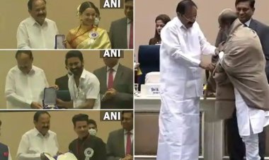 67 वा राष्ट्रीय फिल्म पुरस्कार: रजनीकांत को दादासाहब फाल्के, कंगना, धनुष,मनोज पाजपेई को बेस्ट एक्टर अवार्ड इसके साथ ही कई फेमस एक्टर को भी मिले अन्य अवार्ड: रिंकू पंडित KTG समाचार शिवपुरी एमपी
