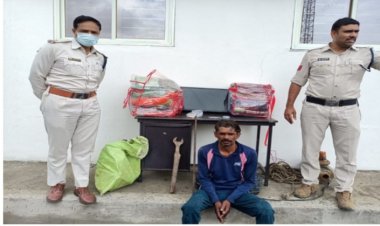 ग्राम चिड़ावद में सिद्धिविनायक साड़ी सेंटर पर चोरी कीवारदात ,आरोपी को 4 माह 5 दिन का कारावास