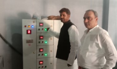 सीपी शर्मा ने किया मीनाक्षी वायर इंडस्ट्रीज का फीता काटकर शुभारंभ