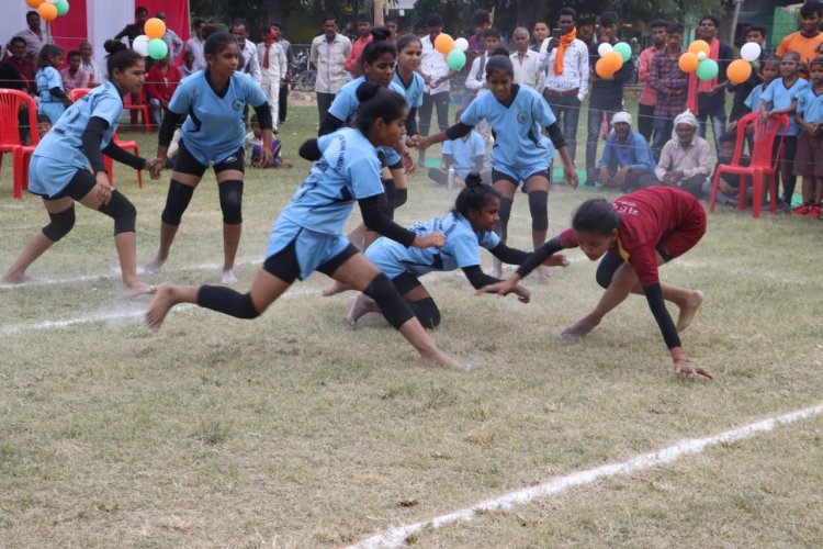 विदिशा ने जीता बालिका कबड्डी प्रतियोगिता का खिताब।