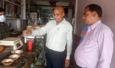 जिले में ”शुद्ध के लिए युद्ध” अभियान तहत हुई कार्यवाही
