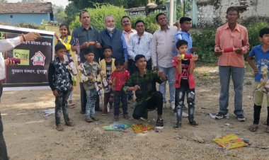 चाइल्डलाइन ने बच्चों के साथ काईट फ्लाईंग  का आयोजन कर चाइल्डलाइन से दोस्ती सप्ताह का किया शुभारम्भ