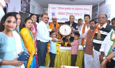 तपस मूक बधिर संस्थान के दिव्यांग बच्चो के साथ भाजपा जिलाध्यक्ष ने बनाया 58 वा जन्मदिवस