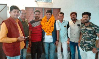 भाजपा पिछड़ा वर्ग मोर्चा के नवनियुक्त जिलाध्यक्ष गोस्वामी का किया स्वागत