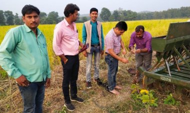 प्लानिंग कमिश्नर के आमंत्रण पर युवा कृषक ने सीहोर जिले में पहुंचकर किसानों को दी खेती संबंधी जानकारी