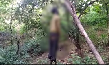भुवनेश्वर गाँव के जंगल मे पेड़ लटका मिला सडा-गला शव