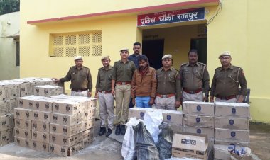 अवैध शराब तस्करी के खिलाफ लगातार कार्य करते हुए बिछीवाड़ा पुलिस ने एक ट्रक से  200 कार्टन अवैध शराब की जप्त,एक तस्कर किया गिरफ्तार