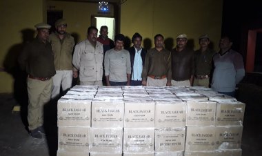 बिछीवाड़ा पुलिस ने अवैध शराब के खिलाफ लगाई हैट्रिक