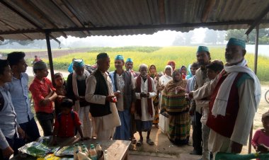 भारतीय मजदूर किसान संगठन राष्ट्रवादी सिरसिया ब्लाक के अंतर्गत ग्राम पंचायत बंटी व में जिला अध्यक्ष नसीब अली के नेतृत्व में जन जागरण के तहत किसान मजदूर को जागरूक किया गया जिसमें उनके अधिकारों के चर्चा की गई किसानों मजदूरों सरकार द्वारा बढ़ाई गई महंगाई किसानों मजदूरों की कमर तोड़ दिया है