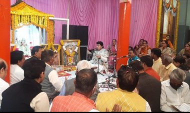 श्री खेड़ापति हनुमान मंदिर में संगीतमय सुंदरकांड के साथ लगा छप्पन भोग