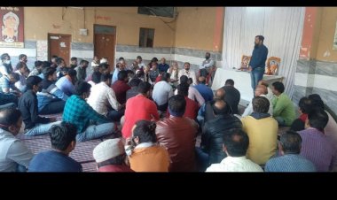 सेन युवा संगठन ने दी दिवंगत समाजसेवियो को श्रद्धांजलि