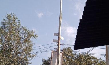 चोरी पर नकेल कसेगा 62 इन्च की led से कैमरे कि नजर राजगढ़ पर