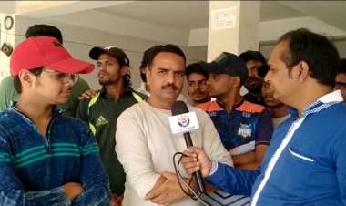 माझगांव कुलाबा स्पोर्ट  टीम के साथ नायगांव में आए गूंग  बधिर खिलाड़ियों ने किया बेमिसाल प्रदर्शन ।