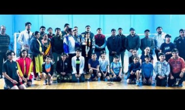 भूमिका को राज्य स्तरीय बेडमिंटन प्रतियोगिता में दोहरी सफलता