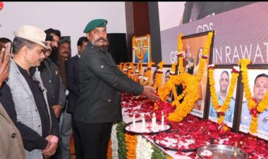 राजधानी में स्थापित होगी प्रथम सीडीएस जनरल रावत की अष्टधातु प्रतिमा