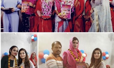 अभिनेत्री माहिया दाधिच ने किया किन्नरों का भव्य स्वागत