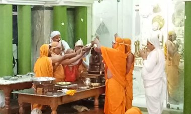 - नगर में मुनिसंघ की धूमधाम से आगवानी के साथ तमाम धार्मिक कार्यक्रम सम्पन्न
